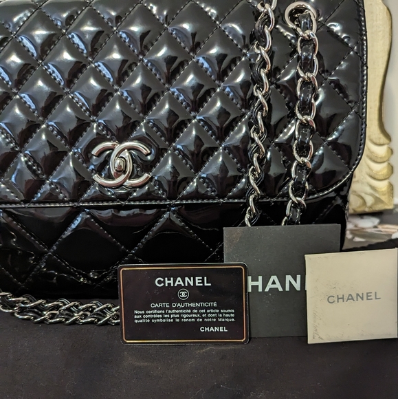 CHANEL Business flap maxi shoulder bag - Picture 9 of 17